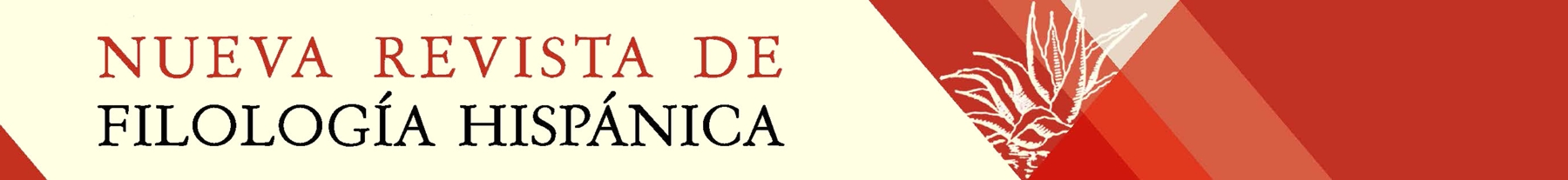 Banner Nueva Revista de Filología Hispánica